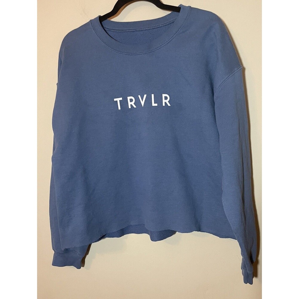 Womens Crop Sweater Traveler Size Extra Large